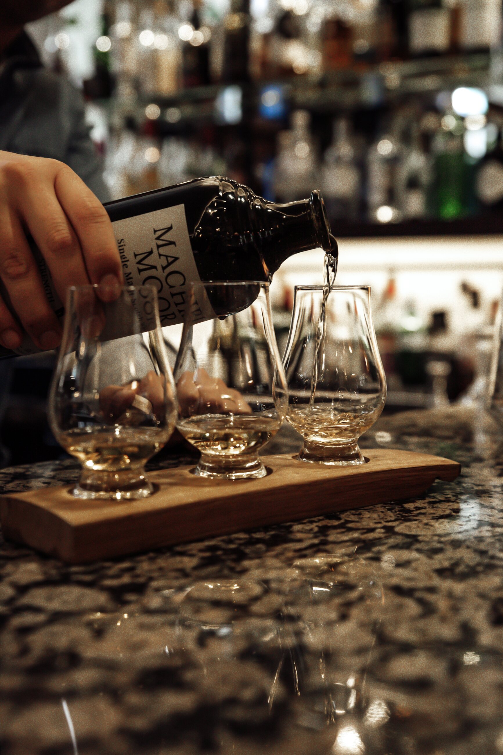 A dram of Scotch whisky